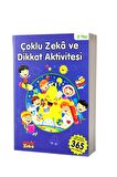 3 Yaş Çoklu Zeka ve Dikkat Aktivitesi - Mavi Kitap