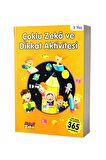 3 Yaş Çoklu Zeka ve Dikkat Aktivitesi - Turuncu Kitap