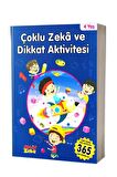 4 Yaş Çoklu Zeka ve Dikkat Aktivitesi - Mavi Kitap