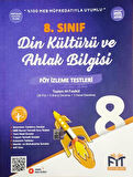 8. Sınıf LGS Din Kültürü ve Ahlak Bilgisi Föy İzleme Testleri 44 Fasikül


