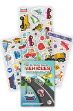 MY STİCKER BOOK 8Lİ SET,TEKRAR KULLANILABİLİR STİCKER KİTABI, TÜKENMEYEN STİCKER KİTABI