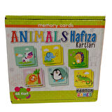 Hayvanlar Eşleştirme Kartları 48 Kart