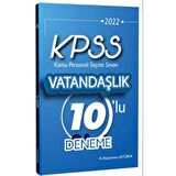 KPSS Vatandaşlık 10 Deneme Çözümlü