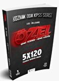 KPSS GY GK Kozmik Oda Lise Önlisans 5 x 120 Deneme