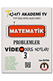 Tasarı Eğitim Yayınları Matematik Problemler Video Ders Notları 3