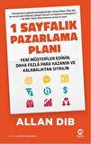 1 Sayfalık Pazarlama Planı