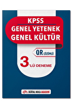 2022 KPSS Genel Yetenek Genel Kültür QR Çözümlü 3 Deneme