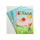 Renkli Süper Boyama (10 Kitap Takım)