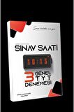 2023 TYT Sınav Saati 3 Deneme