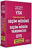 GYS YSK Seçim Müdürü ve Seçim Müdür Yardımcısı Konu Anlatımlı Soru Bankası Data Yayınları