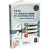 8. Sınıf Pisagor 16'lı İnkılap Tarihi ve Atatürkçülük Denemesi