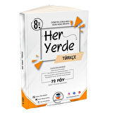 8. Sınıf Her Yerde Türkçe 72 Föy Zeka Küpü Yayınları