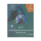 Yazıt YKS AYT Psikoloji Sosyoloji Mantık Konu Kitabı