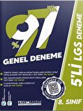 8. Sınıf 5'li LGS Genel Deneme Pruva Akademi Yayıncılık