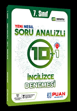 Puan Yayınları 7. Sınıf İngilizce Bilgiler 10+1 Denemesi