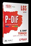 Puan Yayınları 8. Sınıf Türkçe Lgs P-Dif Konu Anlatımlı