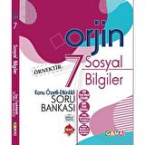 7. Sınıf Orjin Sosyal Bilgiler Konu Özetli Etkinlikli Soru Bankası