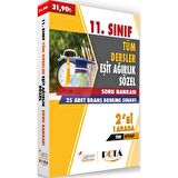 11. Sınıf Tüm Dersler Eşit Ağırlık Sözel Soru Bankası + 5 Deneme 2 Si 1 Arada