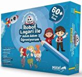 Robot Lagari ile Adım Adım Öğreniyorum - Okul Öncesi Eğitim Seti 60 Ay ve Üstü