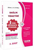 4. Sınıf Sağlık Yönetimi Konu Anlatımlı Soru Bankası
