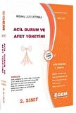2. Sınıf 3. Yarıyıl Acil Durum Ve Afet Yönetimi Konu Anlatımlı Soru Bankası Güz Dönemi