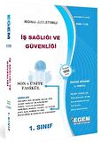 1. Sınıf İş Sağlığı ve Güvenliği (Bahar Dönemi)