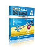 Mutlu Yayınları 4. Sınıf Gold Tüm Dersler Yeni Nesil Soru Bankası