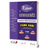 Koray Varol Yayınları 7. Sınıf Fark Var Matematik Kazanım Takip Denemeleri