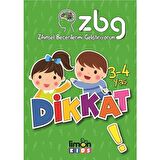 Zihinsel Becerilerimi Geliştiriyorum 3-4 Yaş Dikkat