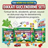 Yeni Neuro-Via Sistemi ile Dikkati Güçlendirme Seti 11 Yaş (3 Kitap)