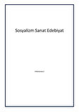 Sosyalizm Sanat Edebiyat - Cengiz Kılçer