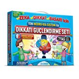 Dikkati Güçlendirme Seti 7 Yaş - Yeni Neuro - Via Sistemi İle