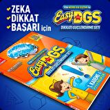 Easy DGS Dikkati Güçlendirme Seti (3 - 4 - 5 - 6 Yaşlar İçin) 1. Kademe A