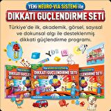 Yeni Neuro-Via Sistemi ile Dikkati Güçlendirme Seti 6 Yaş (3 Kitap)