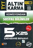 Komisyondan TYT Sosyal Bilimler 5x25 Deneme Sınavı