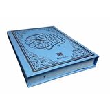 Rahleboy Bilgisayar Hatlı Diyanet Mühürlü Kuranı Kerim Pembe (H-13)