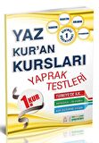 Yaz Kuran Kursları Yaprak Test 1. Kur