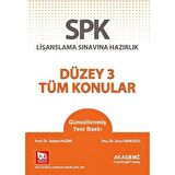 SPK Lisanslama Sınavına Hazırlık - Düzey 3 Tüm Konular