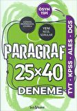 TYT-KPSS-ALES-DGS Çalıştıran Parağraf X40 Deneme