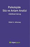 Psikolojide Söz ve Anlam Analizi
