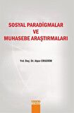 Sosyal Paradigmalar ve Muhasebe Araştırmaları