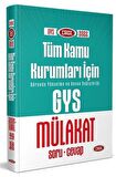 2022 Data Tüm Kamu Kurumları GYS Mülakat Soru Cevap Data Yayınları