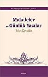 Makaleler ve Günlük Yazılar