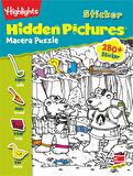 Sticker Hidden Pictures Macera Puzzle (Tek Kitap)