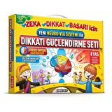 Dikkati Güçlendirme Seti 8 Yaş (3 Kitap) Osman Abalı
