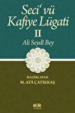 Seci'vü Kafiye Lügati (2 Cilt Takım) / Ali Seydi Bey