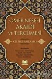 Ömer Nesefi Akaidi Kelime Anlamlı Heyet