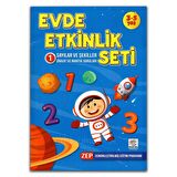 3-5 Yaş Evde Etkinlik Seti 5 Kitap