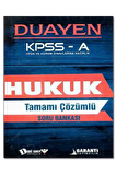 Duayen KPSS - A Tamamı Çözümlü Soru Bankası