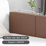 200 Cm Serenity Xl Yeni Nesil Yatak Bariyeri Korkuluğu (4 Blok)